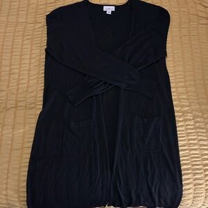 BRAND NEW WITHOUT TAGS Black Cardigan with Pockets